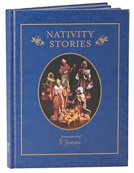 Roman Fontanini Inc., Nativity Stories Book, 5 Specialty Collection, Nativity Figure and Accessories, Hand Sculpted and Painted