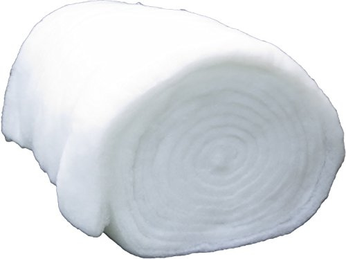 pemmiproducts Spezial Schneematte, Meterware, 1,00 x 2,50 m, ca. 40 mm dick, 3,75 m², (EUR 13,20 /m²), extra weich und extra flauschig, Kunstschnee, Dekoschnee
