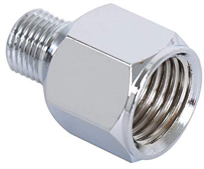 1 x Airbrush Air Schlauch Adapter 1/10,2 cm BSP Weiblich auf 1/20,3 cm BSP Stecker Air Bürste-Anschluss für Kompressor
