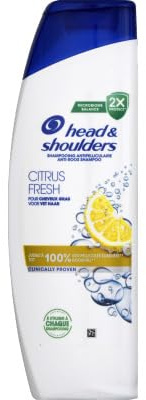 Head & Shoulders Citrus Fresh Shampoing Antipelliculaire Pour Cheveux Gras 330ml. Usage Quotidien. Jusqu'à 100% des Pellicules Éliminées, Cliniquement Prouvé