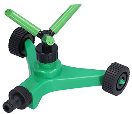 Arroseur de Jardin, Arroseur Rotatif Automatique à 360 Degrés, Arroseurs D'arrosage à 3 Bras Arroseur de Pelouse ABS Système D'Irrigation pour Pelouse Jardin Plantes Champ de Légumes