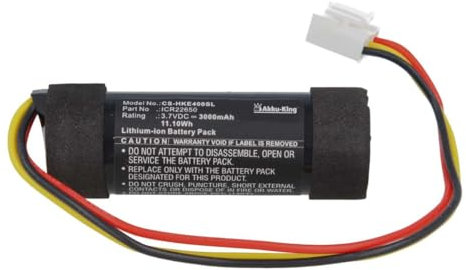 Akku kompatibel mit Harman Kardon ICR22650 - Li-Ion 3000mAh - für Onyx 4, Onyx Studio 4