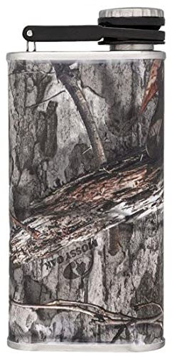 Stanley 1913 Classic Wide Mouth Flask 0.23L - Avec Bouchon Anti-Perte - Flasque en Acier Inoxydable à Large Ouverture - Etanche - Sans BPA - Country DNA