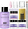 RoseFlower Polvos Acrílicos para Uñas set Colección - Kit de polvo y líquido para inmersión de uñas para principiantes con polvo acrílico de 6 colores - Salón de uñas en casa #3