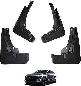 SaVgu Parafango, for Cadillac Lyriq 2022-2023 Paraspruzzi Anteriori e Posteriori Personalizzati modellati Paraspruzzi Parafanghi Kit Accessori Auto da 4 Pezzi