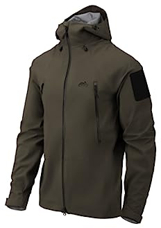 Helikonälsare, Squall Hardshell-jacka – TorrentStretch – Taiga Green, Grön, S