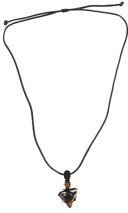 Ipetboom Handmade Jewelry Making Pendant Stone Necklace Braided Rope Decorative Pendant for Women