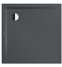 Kaldewei SUPERPLAN 1848-5, Duschwanne mit Wannenträger extraflach, 90x90cm, 384847983674, Farbe: warm grey 85