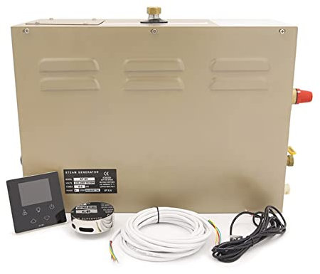 Vaporizzatore per Sauna, Di doccia autoportante dal generatore di e autoprodotto commerciale 9KW e Generator Sauna Steamer for casa Spa Doccia con digitale LCD Controller