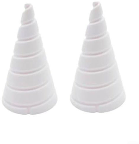 2PCS Copper Wire Winding Tool for Fibonacci Coils and Gardening Projects PP Material (2pcs large)