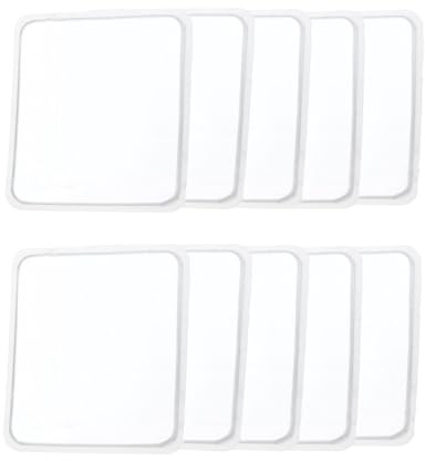 Anti Rutsch Pads,10 Stück Transparentes Silikon Gel Pads Nano Gel Pad | Multifunktion Klebepads Wiederverwendbar Waschbare Anti Rutsch Gel Pad für Auto,Küche,Armaturenbrett