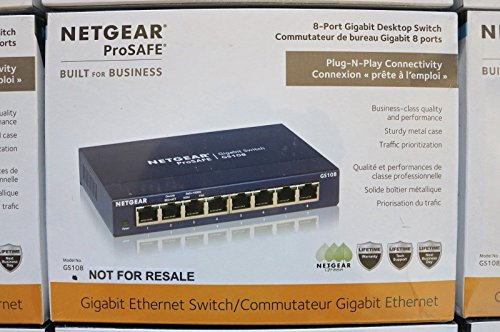 Netgear 8 ports Gigabit Ethernet Switch