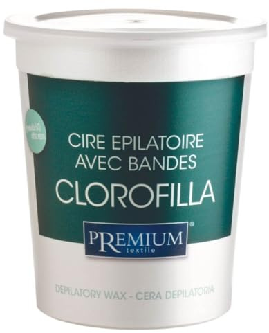 Premium Chlorophyll Warmwachs, 700 ml für die Mikrowelle geeignet