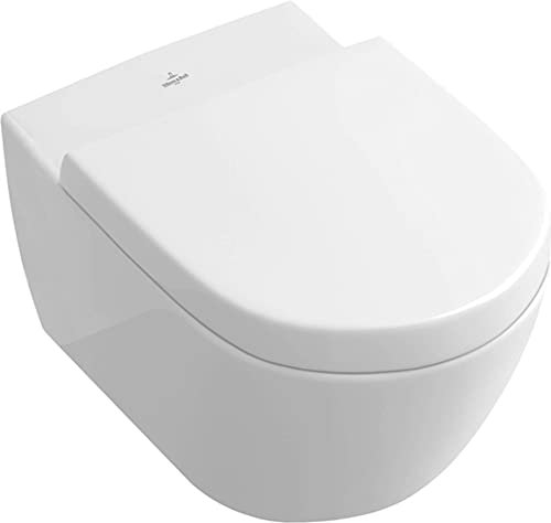 Villeroy & Boch 5614R0T2 Toilette, weiß, Porzellan, 370 mm, 24,6 kg