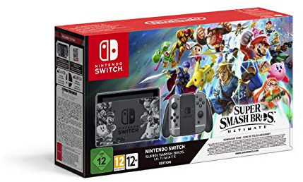 Pack Nintendo Switch Edition Super Smash Bros. Ultimate (Code De Téléchargement)