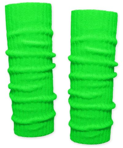Soul-Cats Grobstrick Bein Stulpen unifarben Beinwärmer Leg Warmers Beinlinge für Herbst Winter Sport