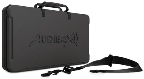 Audibax Atlanta Case 60 - Valigia per controller DJ, Pioneer DDJ-400 / SB3 / SB2 / Traktor S2 MK3, compatta, sicura e comoda, borsa per DJ, resistente all'acqua, ottimo regalo per adolescenti