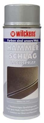 Hammerschlag Lackspray Silber 400 ml Wilckens ca. 2 m² Rost Korrosion Rostspray Lack Lackdose