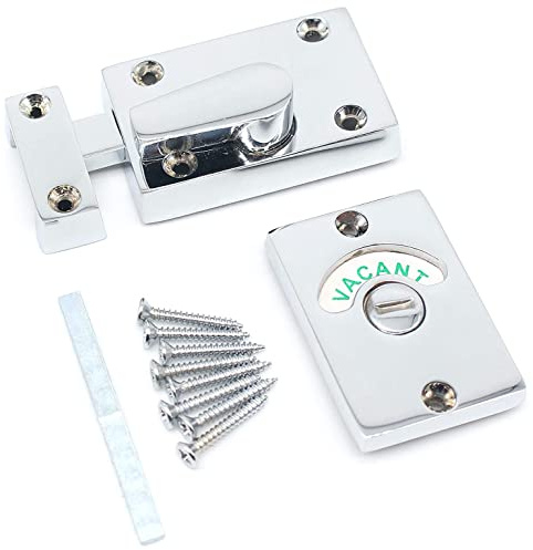 Toilet Indicator Bolt Vacant/Engaged Polished Chrome