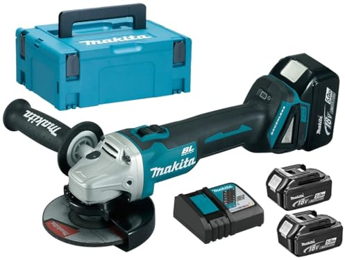 Makita Akku-Winkelschleifer DGA504RT3J