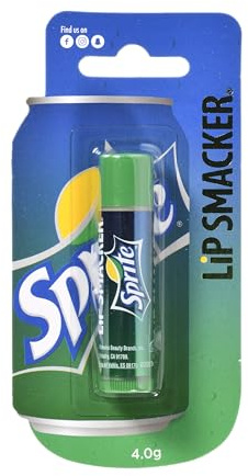 Lip Smacker Coca-Cola Collection, Sprite Smaksatt Läppbalsam Inspirerad av Coca-Cola, Återfuktande och Uppfriskande, Enkel Blisterförpackning