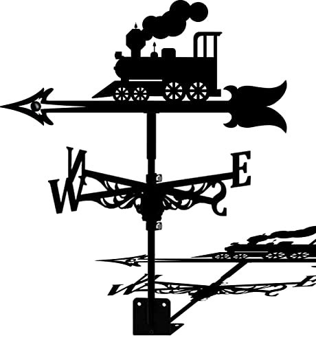 Wetterfahne, Gartenpfahl, Zugflagge, Wikinger-Schlachtschiff, Wetterfahne, Hof, einfache Verwendung, Windrichtungsanzeiger, Windrichtungsanzeiger (Zug)