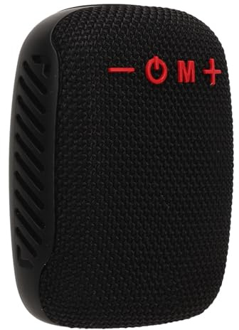 Gugxiom Altoparlante Bluetooth da Ciclismo con Staffa per Bici, Mini Altoparlante Wireless Portatile 500mAh, Radio Esterna Impermeabile, Supporta Scheda di Memoria, Connessione Seriale per Stereo