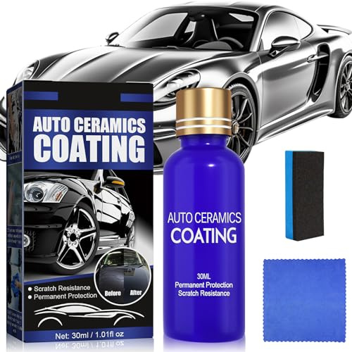 Micro-Molecule Crystal Coating Restoration Care Agent, Auto Kunststoff Auffrischer, Nano Keramik Autolack Restaurator Für Oxidatio, Auto-Politur Zur Entfernung Von Feinkratzern (1)