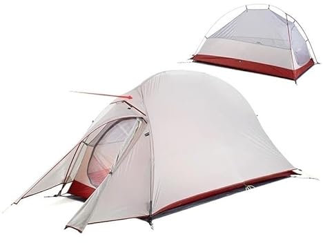 Campingtält, 6-personers tält for camping, familjetält, stora tält, pop up-tält, utomhustält, lätta pop up-tält(Color:White)