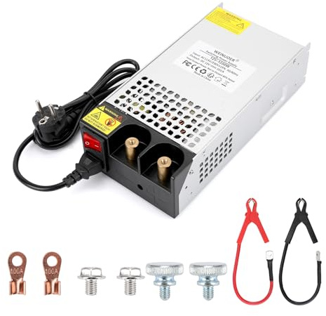 WEINUOER DC 12V 100A 1200W Fuente de Alimentación Transformador, Universal (SMPS) 230 V CA a 100A 1200W CC Fuente de Alimentación para Tiras de LED Luces Car Stereo Bombas de Agua Compresor de Aire