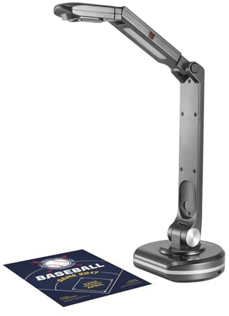 Scanner de Livres pour appareils Photo de Documents Caméra de Documents et Scanner de Livres V500S USB 2 en 1, Webcam avec numérisation Automatique A3 de 8M, lumière LED for Mac et Windows Polyvalent