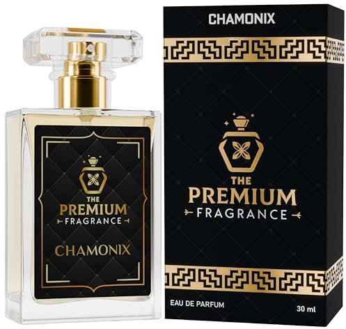 The Premium Fragrance CHAMONIX Unisex Eau de Parfum Spray | Warm, Smoky & Sweet Gourmand Fragrance - 30 ml (Inspired By the Fireplace)