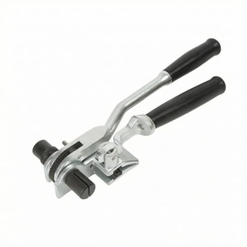 Woideklu Strap Tightening Device Manual Strapping Tool Tensioner Pliers Banding Clamp Stainless Steel Ratchet Motion Comfortable Non Slip Clamping Suitable for Warehouse Packing Bundling Repair tasks