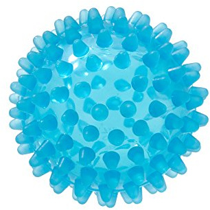Reflex-Ball, Ø 6 cm, blau-transparent