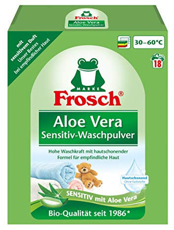Frosch Aloe Vera Sensitiv-Waschpulver 18WL, 1,35 kg