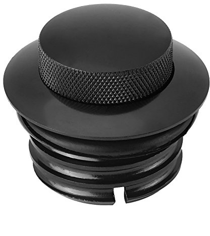 Tankdeckel schwarz, Keenso Tankdeckel Motorrad Tankdeckel