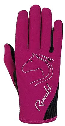 Roeckl Sports Reithandschuh Tryon, Kids Sommer Handschuh, Beere 7