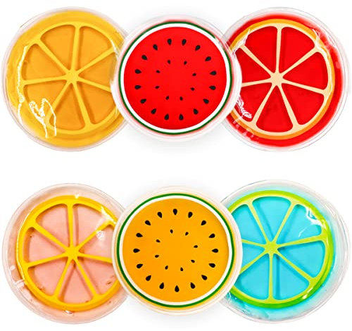 Kids Ice Pack, Hot or Cold Gel Cooling Pad, Reusable for Injuries, Medical Health, Swelling, and Pain Relief, Tired Eyes, Headache, Sinus Relief