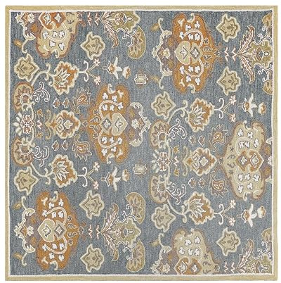 Beliani Alfombra de Lana Multicolor 200 x 200 cm Pelo Largo Oriental Tradicional Umurlu