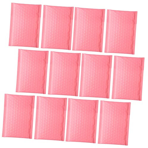 NUOBESTY 100 Stück Luftpolstertaschen Klein 11x15cm Rosa Mit Selbstklebendem Verschluss Stoßfeste Versandtaschen Für Kleine Unternehmen Versand Verpackung