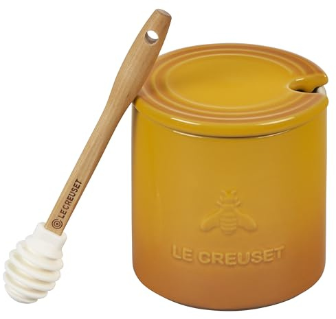 Le Creuset Stoneware Honey Pot, 14 oz., Nectar