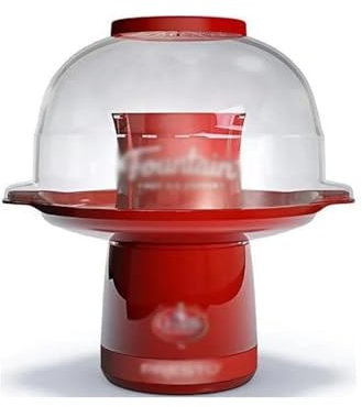 RUNZE765Z Macchina Popcorn Macchina for Popcorn con Coperchio ventilato da Cucina Macchina for Popcorn Portatile ad Alta velocità di Grande capacità Macchina per Popcorn