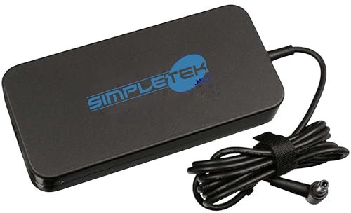 SimpleTek - 120W Netzteil kompatibel mit Asus A15-120P1A | 19V 6.32A | Anschluss 4,5mm x 3,0mm - Inklusive Netzkabel (generalüberholt)