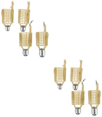 Gogogmee 8pezzi Bait Cage per Ceste per e Portatile per Appassionati all Diverse