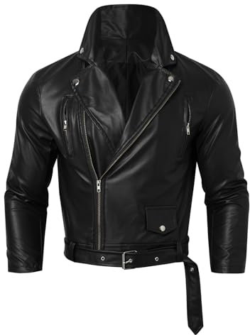 CXKOLD giacca ecopelle giubbino uomo pelle marrone giacca uomo elegante nera giacca uomo primaverile spolverino uomo giubbotto scooter uomo piumino lucido uomo giacca senza maniche uomo maglia