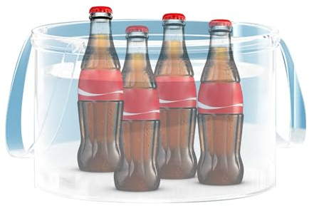 Bassin pliable pour le camping | Bassin d'eau pliable et portable, transparent, avec poignée, économie d'espace, équipement d'extérieur pour camping-car, pique-nique, lavage, voyage, linge, vêtements