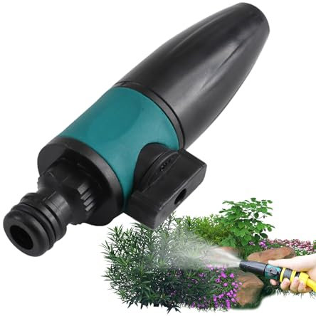 Boquilla de pulverización de agua ajustable, pulverizador de manguera de