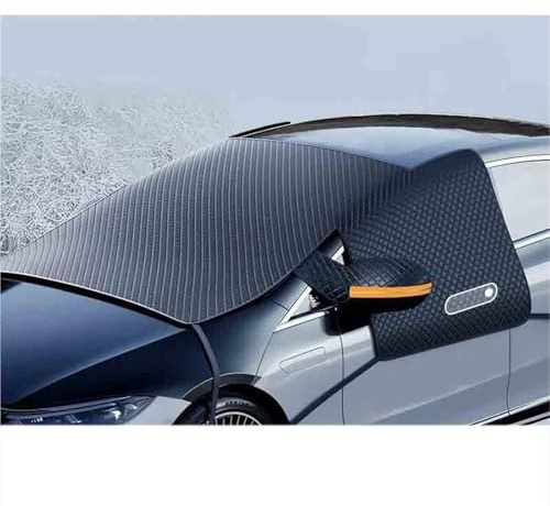 Espesar Invierno Ventana Coche Cubierta Nieve Magnético Parabrisas Anticongelante Cubiertas Visera De Cristal Funda Plegable Parabrisa Delantero