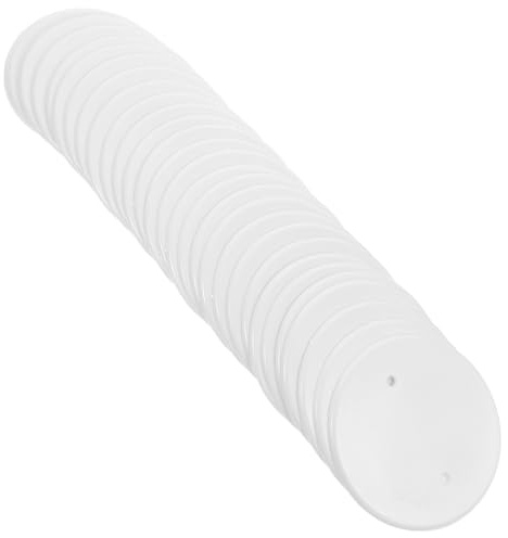 Alipis Lot de 30 Caches Octogonaux Blancs pour Prises Électriques Plaques Murales Vierges en Plastique Léger Couvercles de Trou Mural Adaptés pour Salle de Bain et Rénovation de