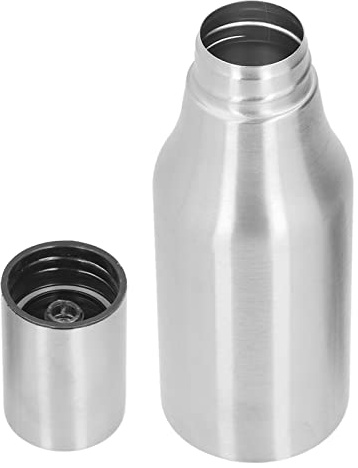 Bewinner Dispenser per Olio d'oliva in Acciaio Inossidabile Dorato 500ML - Decanter per Olio da a Prova di Perdite e Polvere con Beccuccio Antigoccia, Senza BPA, Lavabile in Lavastoviglie (Colore
